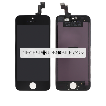 Ecran Complet Noir iPhone 5S/SE (Relife) 