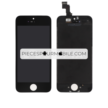 Ecran Complet Noir iPhone 5C 