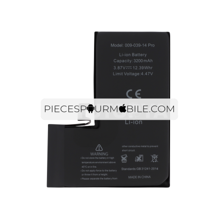 Batterie iPhone 14 Pro (Ti) - Avec Adhésif 