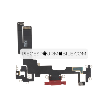 Connecteur de Charge Rouge iPhone 14 (ReLife) 