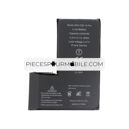 Batterie iPhone 14 Pro (Ti) (Prime) - Avec Adhésif 