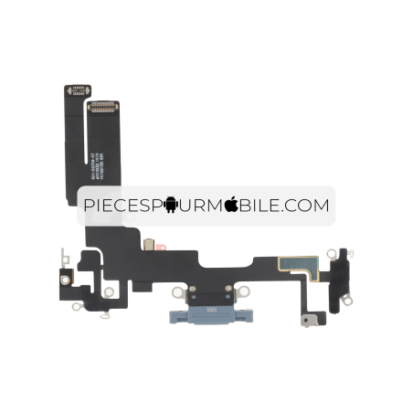Connecteur de Charge Bleu iPhone 14 (ReLife) 