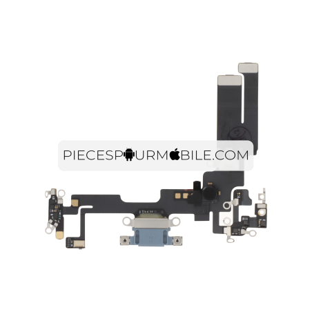 Connecteur de Charge Bleu iPhone 14 (ReLife) 