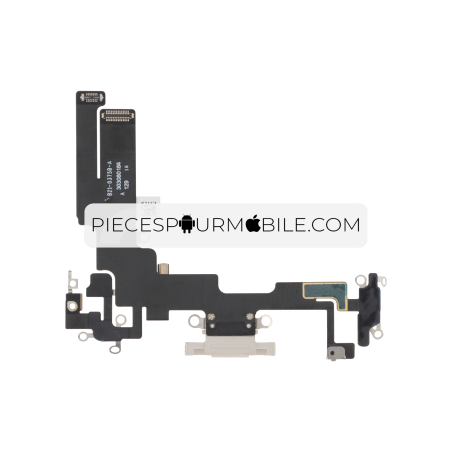 Connecteur de Charge Blanc iPhone 14 (ReLife) 