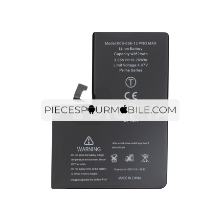 Batterie iPhone 13 Pro Max (Ti) (Prime) - Avec Adhésif 