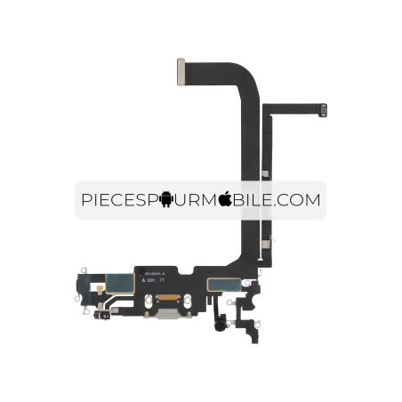 Connecteur de Charge Argent iPhone 13 Pro Max (Argent) (ReLife) 