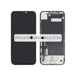 Vitre Arrière Complète Rouge iPhone XR (Sans Logo) 