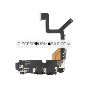 Connecteur de Charge Argent iPhone 14 Pro 