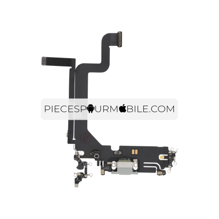 Connecteur de Charge Argent iPhone 14 Pro Max (ReLife) 