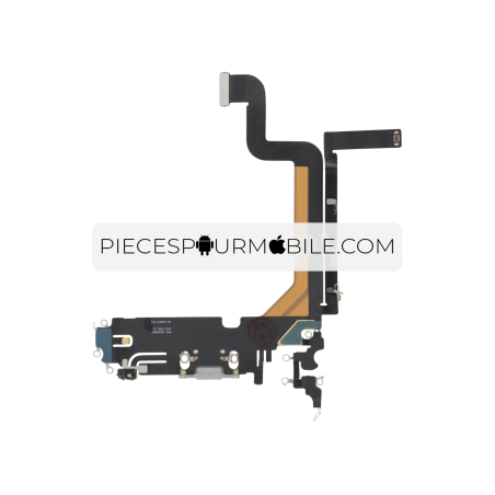 Connecteur de Charge Argent iPhone 14 Pro Max (ReLife) 