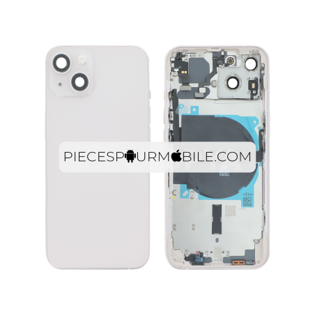 Vitre Arrière Complète Rose iPhone 13 (Sans Logo) 