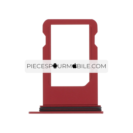 Tiroir Sim Rouge iPhone 8/SE2/SE3 