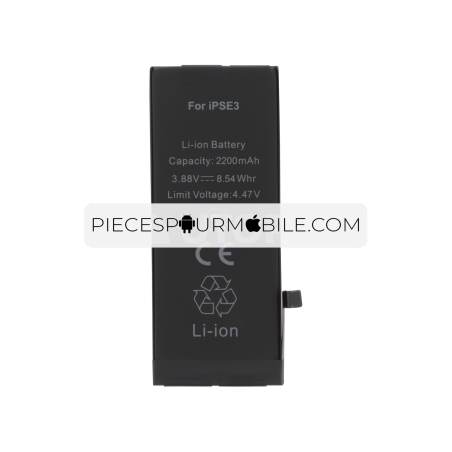 Batterie iPhone SE3 2023 Haute Capacité (Ti) - Avec Adhésif 