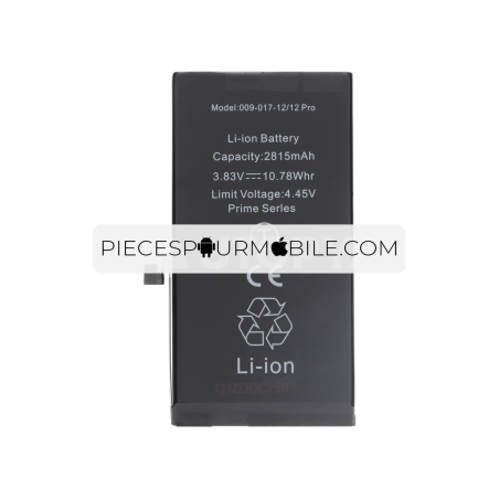 Batterie iPhone 12/12 Pro (Ti) (Prime) - Avec Adhésif 