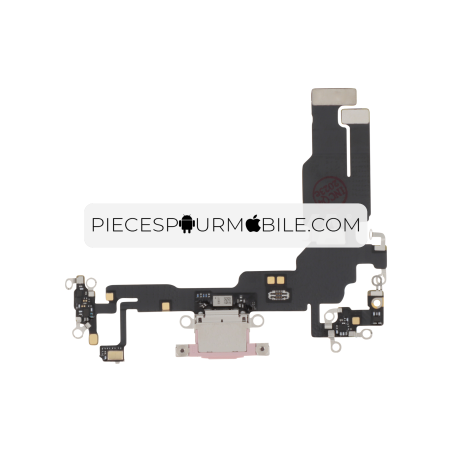 Connecteur de Charge Rose iPhone 15 (ReLife) 