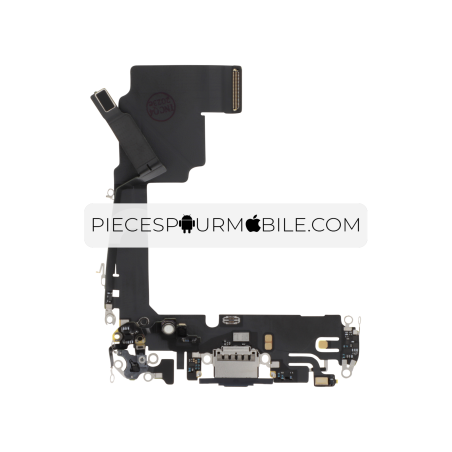 Connecteur de Charge Titane Bleu iPhone 15 Pro (ReLife) 