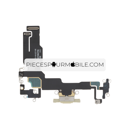 Connecteur de Charge Jaune iPhone 15 (Relife) 
