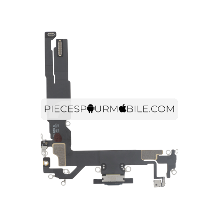 Connecteur de Charge Noir iPhone 16 (ReLife) 