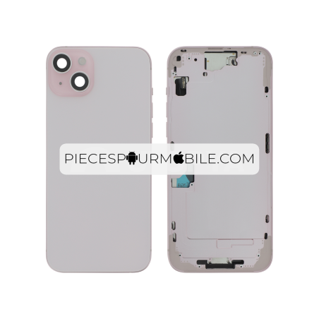 Châssis Central iPhone 15 Plus (Rose) 
