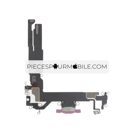 Connecteur de Charge Rose iPhone 16 (ReLife) 