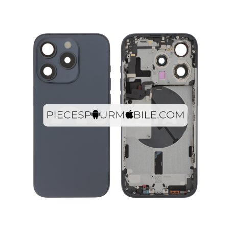 Châssis Central iPhone 15 Pro (Titane Bleu) 