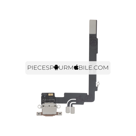 Connecteur de Charge Titane Sable iPhone 16 Pro Max (ReLife) 
