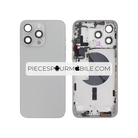 Châssis Central iPhone 15 Pro Max (Titane Naturel) 