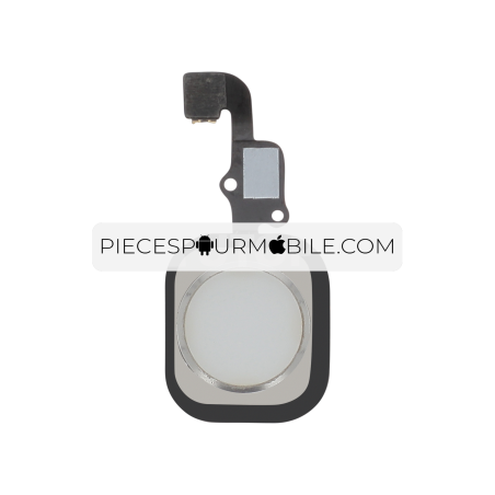 Bouton Home Complet Argent iPhone 6S/6S Plus 