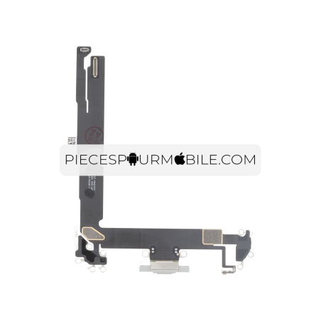 Connecteur de Charge Blanc iPhone 16 Plus 