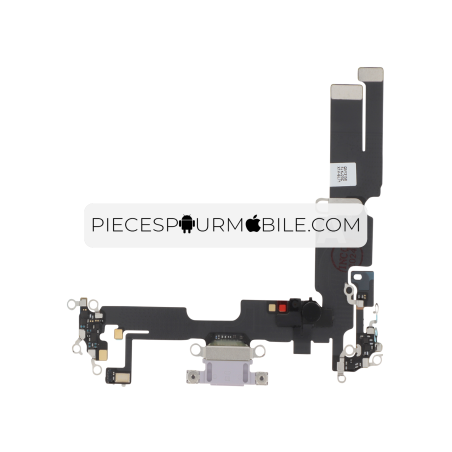 Connecteur de Charge Mauve iPhone 14 Plus (ReLife) 