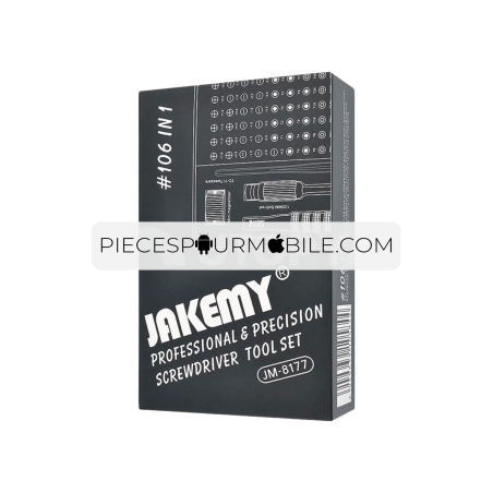 JAKEMY JM-8177 Kit Tournevis (106 en 1) 