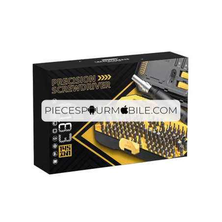JAKEMY JM-8183 Kit Tournevis de Précision avec Outils d'Ouverture et Pince (145 en 1) 