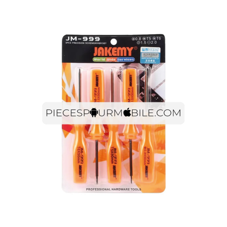 JAKEMY JM-999 Kit Tournevis de Précision (5 en 1) 