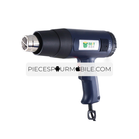 BEST Pistolet à Air Chaud Noir (BST-8016-3A) 