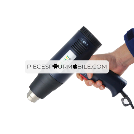 BEST Pistolet à Air Chaud Noir (BST-8016-3A) 