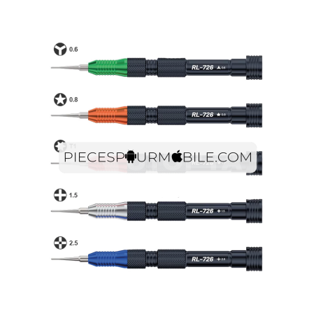 Relife RL-726A Kit de 5 Tournevis 