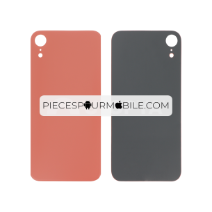 Vitre Arrière Complète Corail iPhone XR (Sans Logo) 
