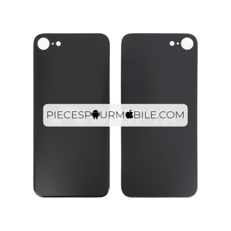 Vitre Arrière Grise Sidéral iPhone 8/SE2 (Large Hole) (Sans Logo) 