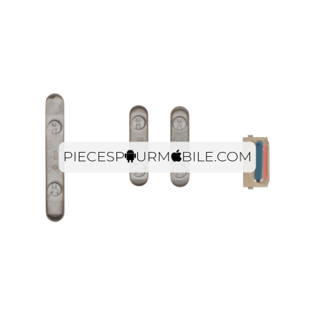 Bouton Power/Volume/Switch Or iPhone 14 Pro/14 Pro Max 