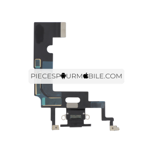 Vitre Arrière Blanche iPhone XR (Large Hole) (Sans Logo) 