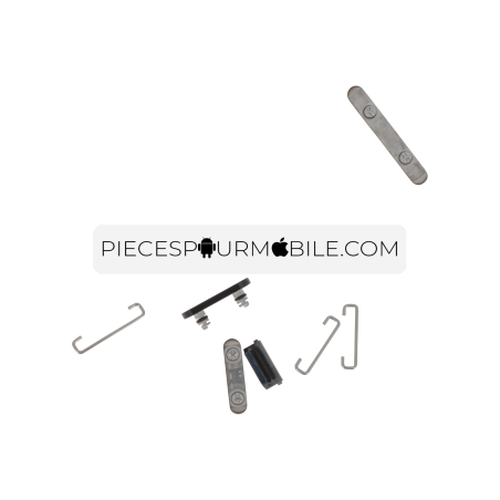 Bouton Power/Volume/Switch Noir iPhone 14 Pro/14 Pro Max 