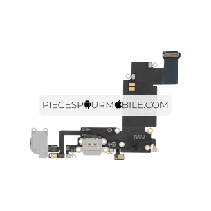 Bouton Home Complet Argent iPhone 6S/6S Plus 
