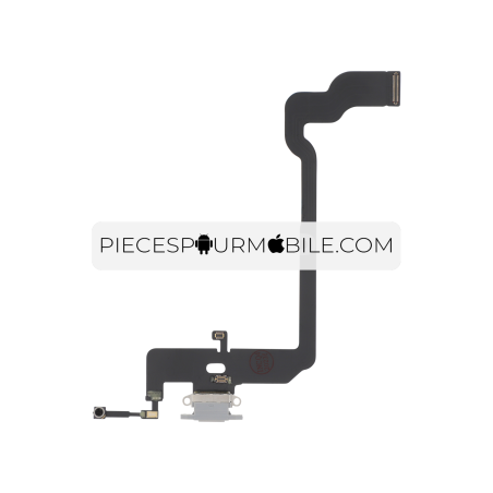 Connecteur de Charge Argent iPhone XS 