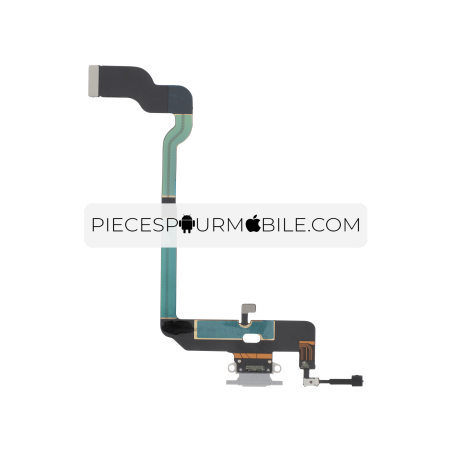 Connecteur de Charge Argent iPhone XS 