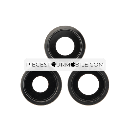 Lentille Caméra Arrière avec Contour iPhone 12 Pro Max (Graphite) 