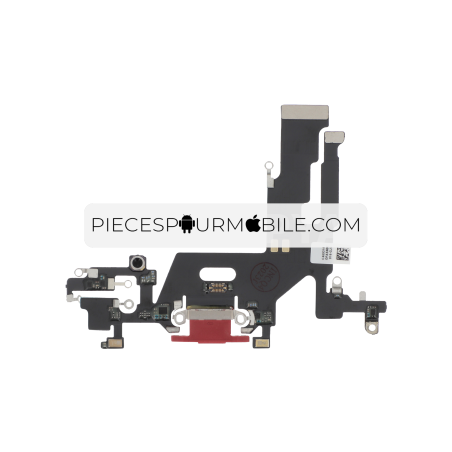 Connecteur de Charge Rouge iPhone 11 