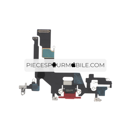 Connecteur de Charge Rouge iPhone 11 