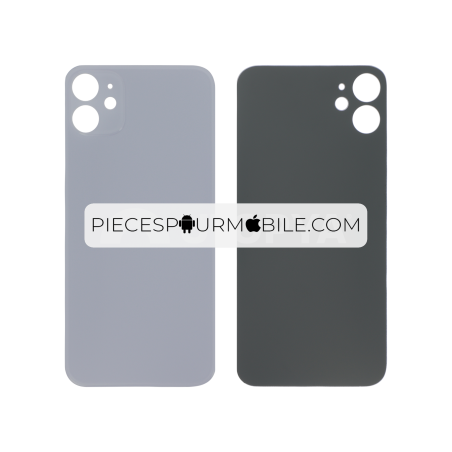 Vitre Arrière Violette iPhone 11 (Large Hole) (Sans Logo) 