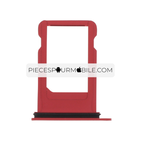 Tiroir SIM Rouge iPhone 7 