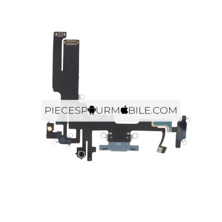 Connecteur de Charge Bleu iPhone 14 